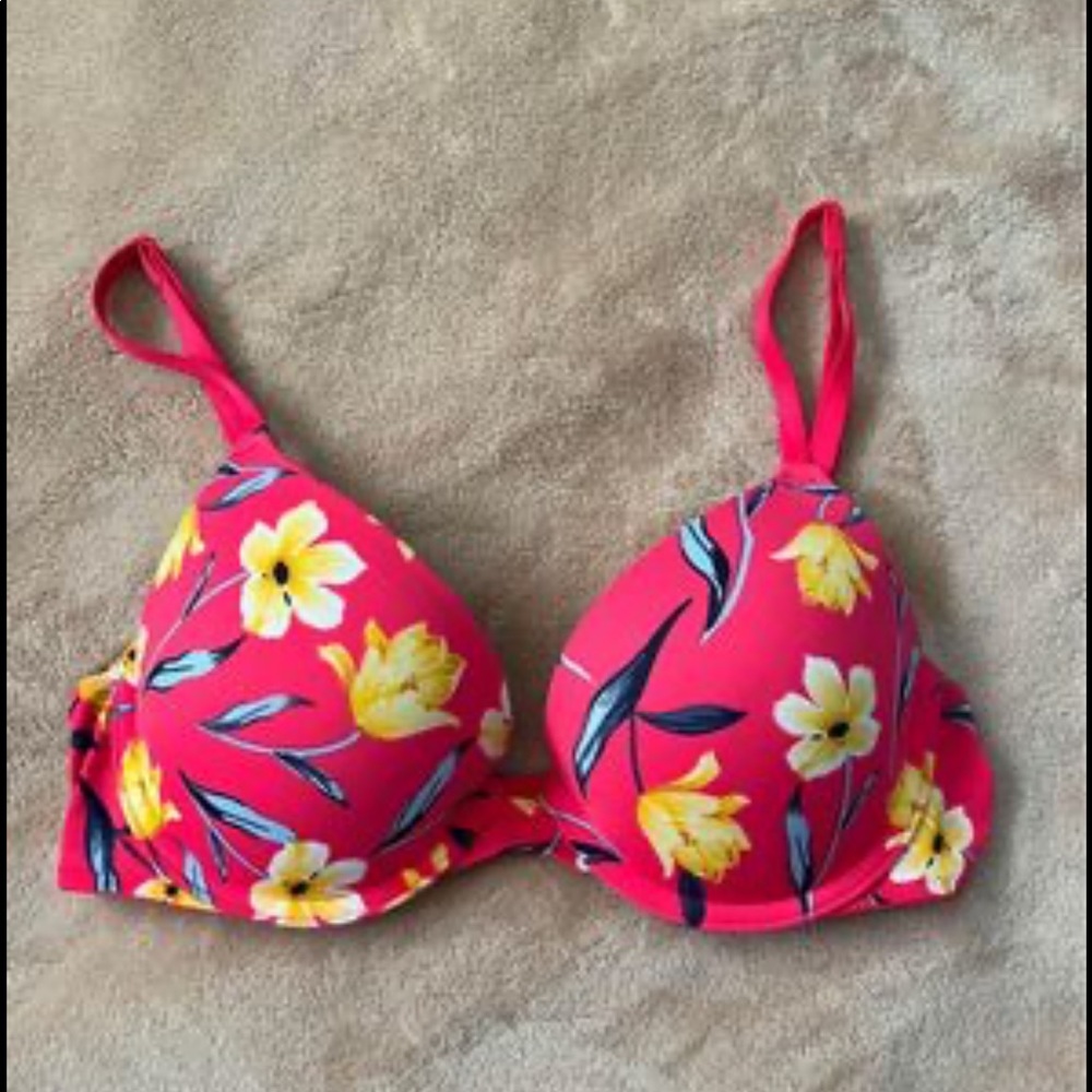 32C PINK Push Up Bra